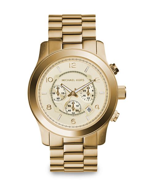 michael kors runway watches